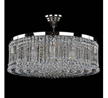 Потолочная люстра Artglass Persida Nickel CE