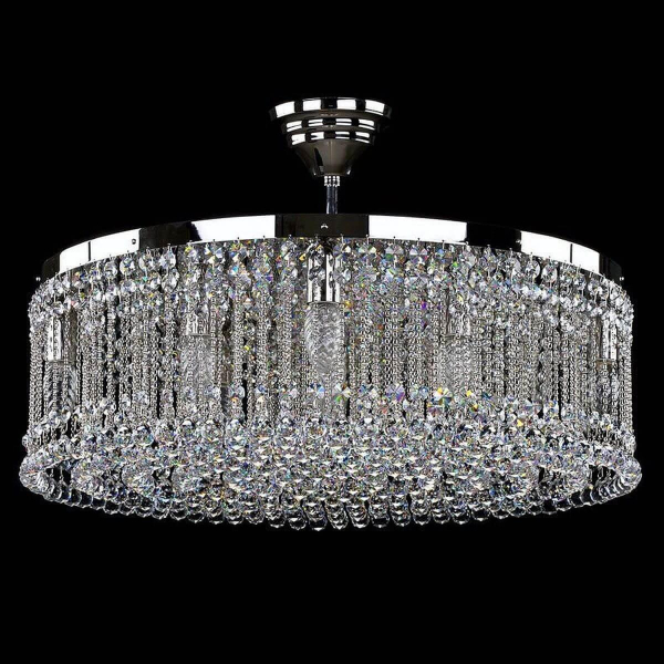 Потолочная люстра Artglass Persida Nickel CE Потолочная люстра Artglass Persida Nickel CE