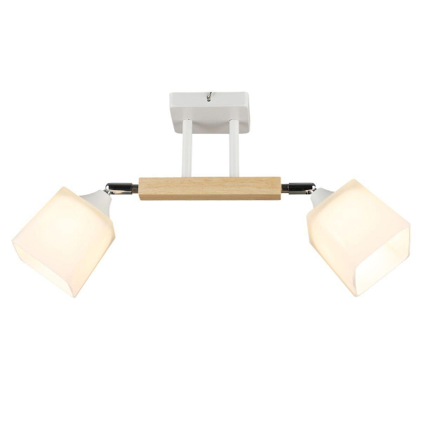 Потолочная люстра IMEX MD.4719-2-S WH+CH Потолочная люстра IMEX MD.4719-2-S WH+CH