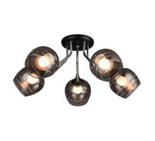 Потолочная люстра IMEX MD.0889-5-S BK+CH