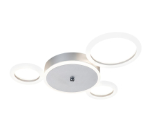 Потолочная светодиодная люстра Escada Saturn 10268/4LED Silver