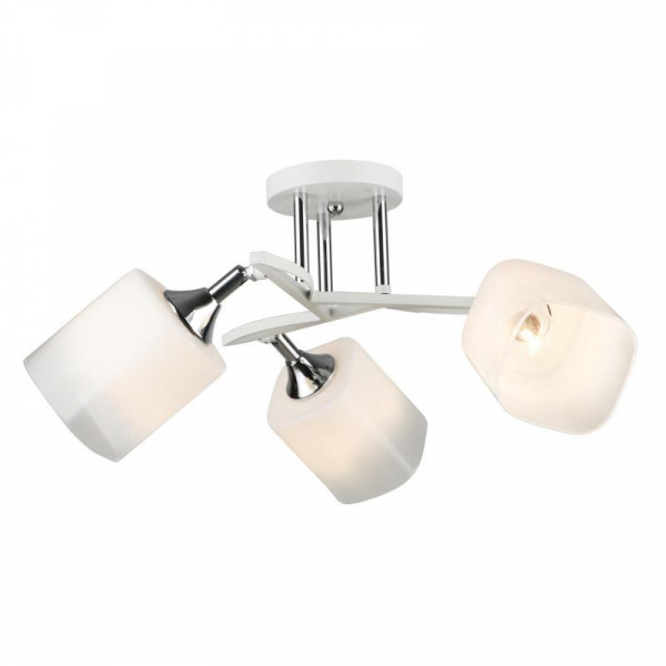 Потолочная люстра IMEX MD.5707-3-S-WH+CH Потолочная люстра IMEX MD.5707-3-S-WH+CH