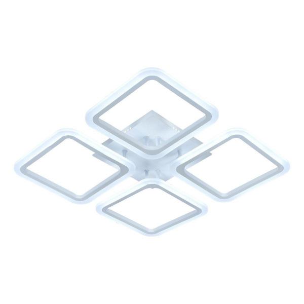 Потолочная светодиодная люстра Reluce 78822-0.3-04A WH Потолочная светодиодная люстра Reluce 78822-0.3-04A WH