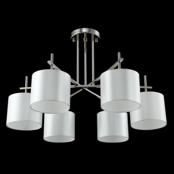 Потолочная люстра Crystal Lux Sergio PL6 Nickel Потолочная люстра Crystal Lux Sergio PL6 Nickel