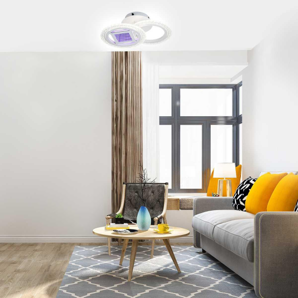 Потолочная светодиодная люстра Escada Mira 10214/2LED Потолочная светодиодная люстра Escada Mira 10214/2LED