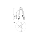 Потолочная люстра Vele Luce Pioggia VL4283L06