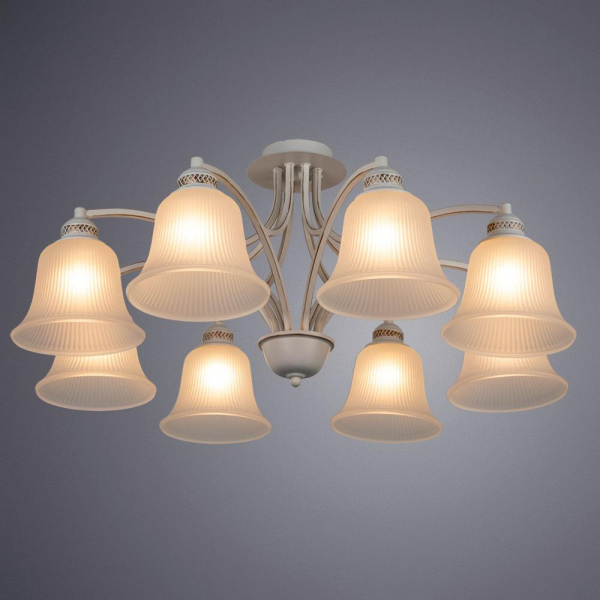 Потолочная люстра Arte Lamp Emma A2713PL-8WG Потолочная люстра Arte Lamp Emma A2713PL-8WG