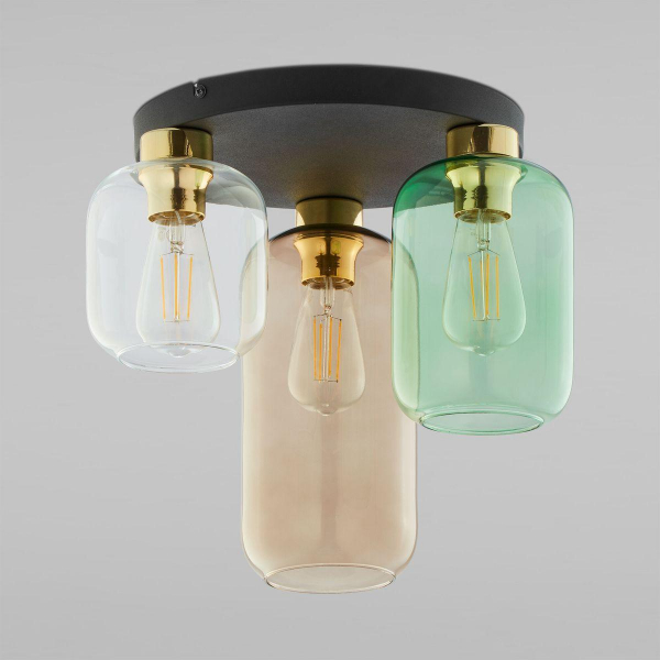 Потолочная люстра TK Lighting 3318 Marco Green Потолочная люстра TK Lighting 3318 Marco Green