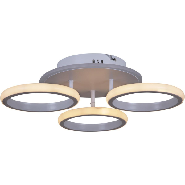 Потолочная светодиодная люстра Reluce 05855-0.3-03 WH (RGB) Потолочная светодиодная люстра Reluce 05855-0.3-03 WH (RGB)