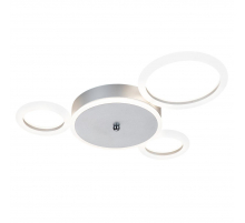 Потолочная светодиодная люстра Escada Saturn 10268/4LED Silver