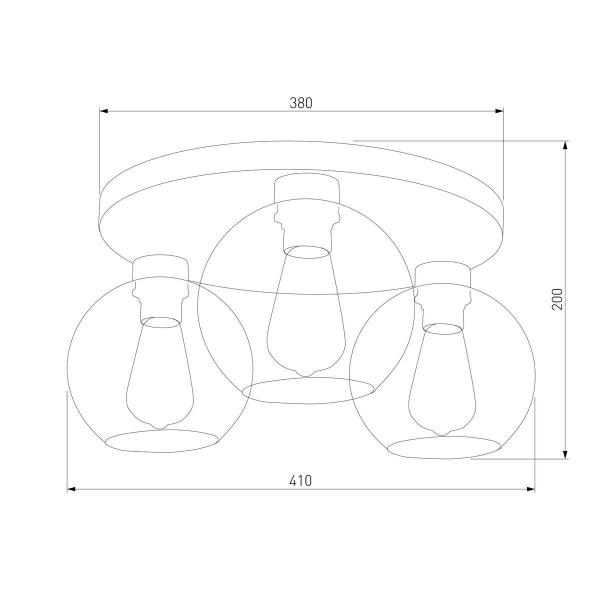 Потолочная люстра TK Lighting 2776 Cubus Graphite Потолочная люстра TK Lighting 2776 Cubus Graphite
