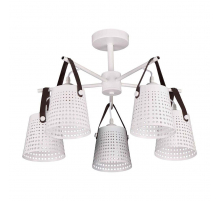 Потолочная люстра ЭкономСвет 10055/5WT WT