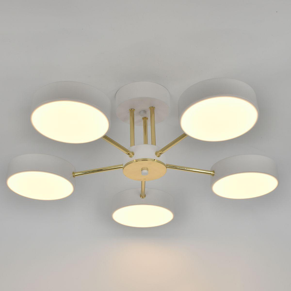 Потолочная светодиодная люстра Escada Rune 10262/5LED Потолочная светодиодная люстра Escada Rune 10262/5LED
