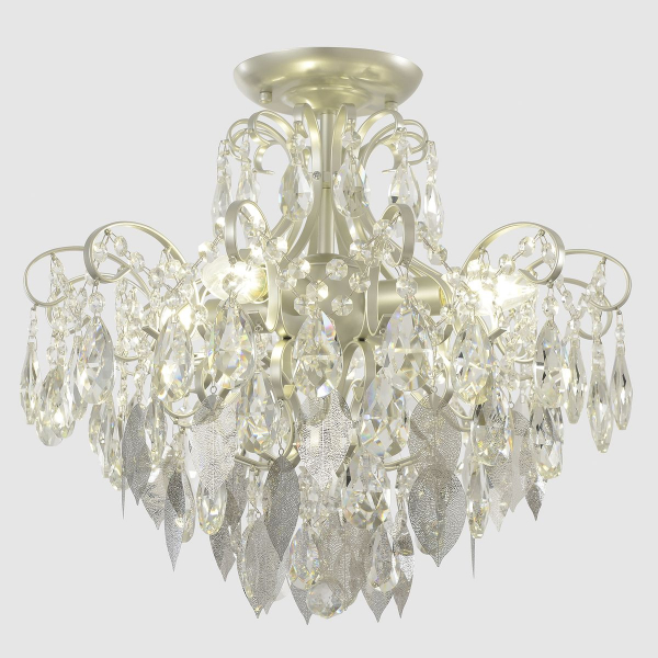 Потолочная люстра Crystal Lux Esmiralda PL4 Silver Потолочная люстра Crystal Lux Esmiralda PL4 Silver