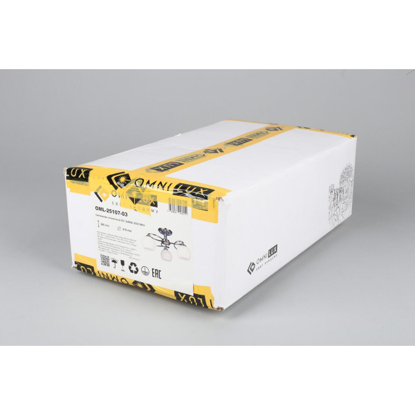 Потолочная люстра Omnilux Casoria OML-25107-03 Потолочная люстра Omnilux Casoria OML-25107-03
