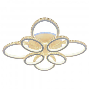 Потолочная светодиодная люстра Profit Light 8020/4+4 WHT