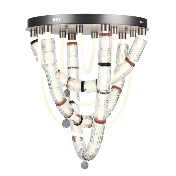 Потолочная люстра Odeon Light Collier L-Vision 5456/80CL