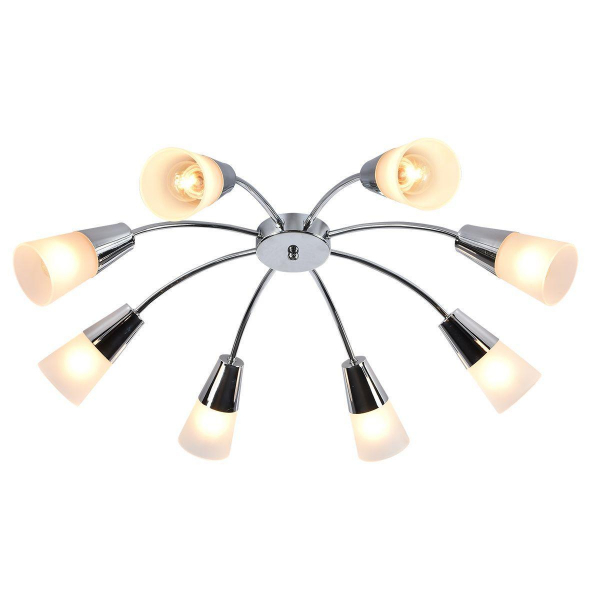 Потолочная люстра Escada Aquilegia 1100/8P Chrome Потолочная люстра Escada Aquilegia 1100/8P Chrome