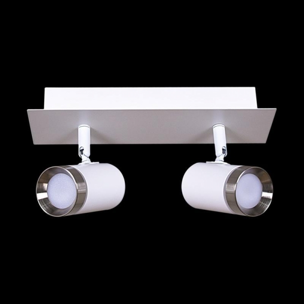 Спот Reluce 84281-9.5-002RT LED2*5W WT+SN Спот Reluce 84281-9.5-002RT LED2*5W WT+SN