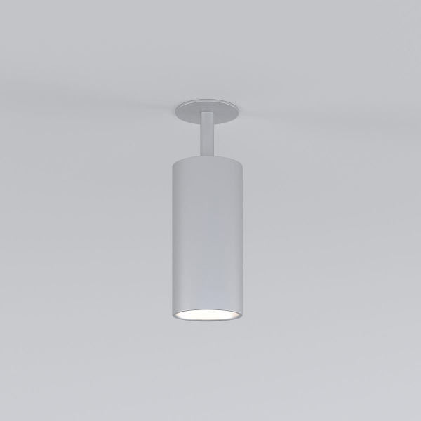 Встраиваемый светодиодный спот Elektrostandard Diffe 25066/Led серебряный a058212