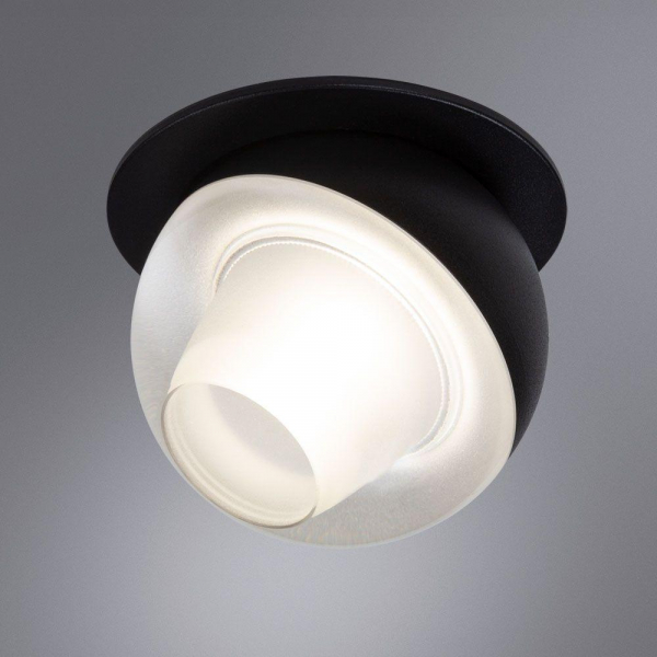 Встраиваемый светодиодный спот Arte Lamp Deneb A7249PL-1BK Встраиваемый светодиодный спот Arte Lamp Deneb A7249PL-1BK