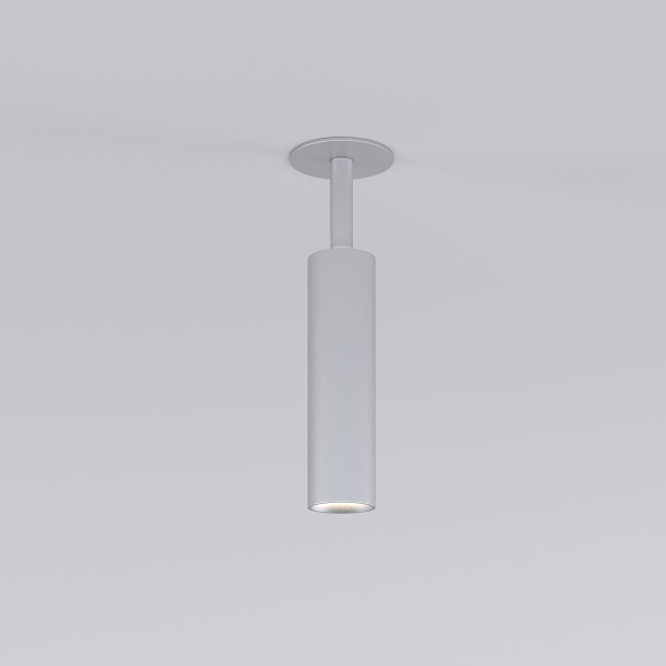Встраиваемый светодиодный спот Elektrostandard Diffe 25040/Led серебряный a058227
