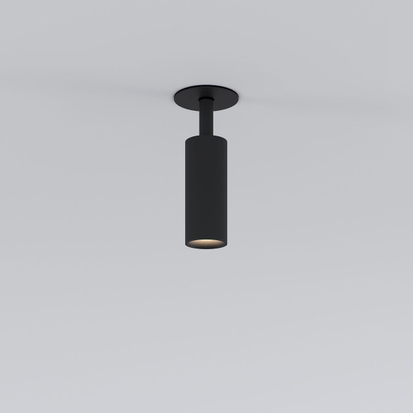 Встраиваемый светодиодный спот Elektrostandard Diffe 25039/Led черный a058218