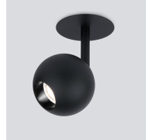 Встраиваемый светодиодный спот Elektrostandard Ball 9925 LED 8W 4200K черный a053735