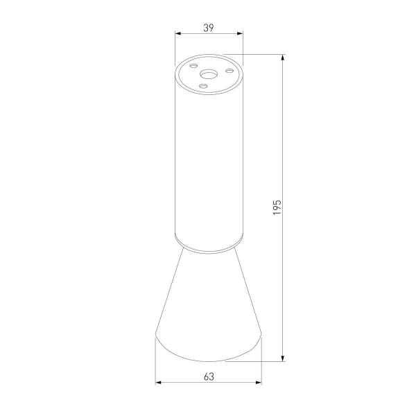 Светодиодный спот Elektrostandard Piks 25107/LED a066493 Светодиодный спот Elektrostandard Piks 25107/LED a066493