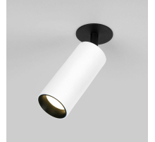 Встраиваемый светодиодный спот Elektrostandard Diffe 25052/Led белый/черный a058173