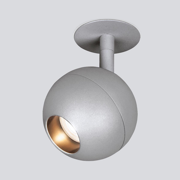 Встраиваемый светодиодный спот Elektrostandard Ball 9925 LED 8W 4200K серебро a053736 Встраиваемый светодиодный спот Elektrostandard Ball 9925 LED 8W 4200K серебро a053736