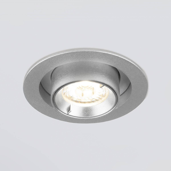 Встраиваемый светодиодный спот Elektrostandard 9917 LED 10W 4200K серебро a052450 Встраиваемый светодиодный спот Elektrostandard 9917 LED 10W 4200K серебро a052450
