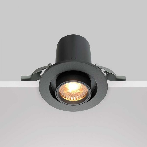 Встраиваемый светодиодный спот Maytoni Technical Hidden DL045-01-10W3K-B Встраиваемый светодиодный спот Maytoni Technical Hidden DL045-01-10W3K-B