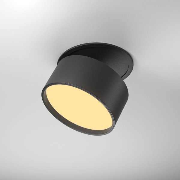 Встраиваемый светодиодный спот Maytoni Technical Onda DL024-12W-DTW-B Встраиваемый светодиодный спот Maytoni Technical Onda DL024-12W-DTW-B