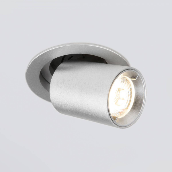 Встраиваемый светодиодный спот Elektrostandard 9917 LED 10W 4200K серебро a052450 Встраиваемый светодиодный спот Elektrostandard 9917 LED 10W 4200K серебро a052450
