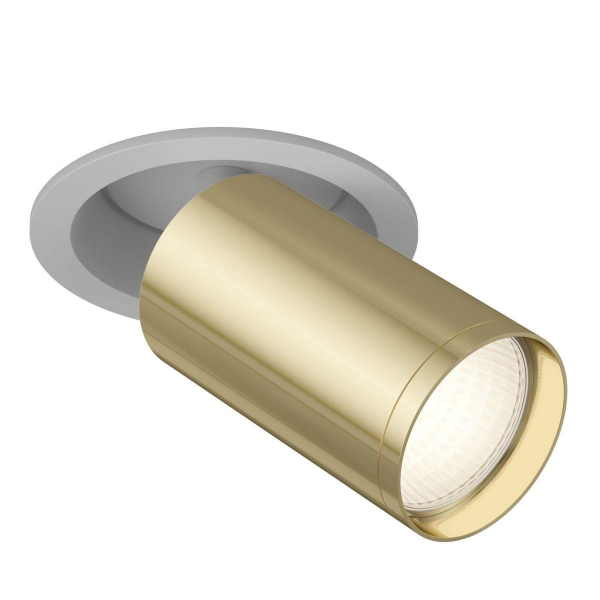 Встраиваемый спот Maytoni Technical Focus S C048CL-1WG (C048CL-01W+TRA020-01G) Встраиваемый спот Maytoni Technical Focus S C048CL-1WG (C048CL-01W+TRA020-01G)