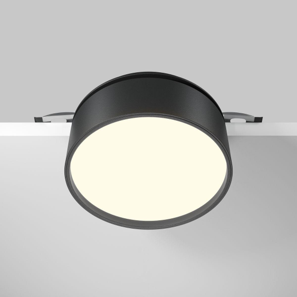 Встраиваемый светодиодный спот Maytoni Technical Onda DL024-18W3K-B Встраиваемый светодиодный спот Maytoni Technical Onda DL024-18W3K-B