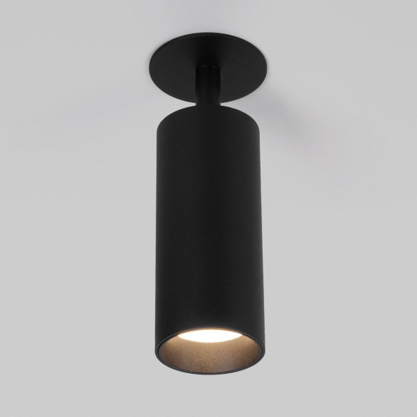Встраиваемый светодиодный спот Elektrostandard Diffe 25052/Led черный a058171 Встраиваемый светодиодный спот Elektrostandard Diffe 25052/Led черный a058171