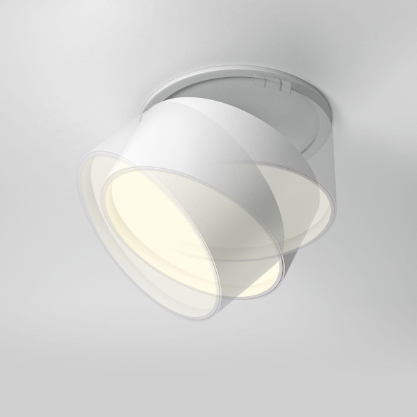Встраиваемый светодиодный спот Maytoni Technical Onda DL024-12W-DTW-W Встраиваемый светодиодный спот Maytoni Technical Onda DL024-12W-DTW-W
