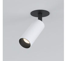 Встраиваемый светодиодный спот Elektrostandard Diffe 25039/Led белый/черный a058220