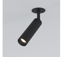 Встраиваемый светодиодный спот Elektrostandard Diffe 25040/Led черный a058226