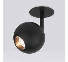 Встраиваемый светодиодный спот Elektrostandard Ball 9926 LED 12W 4200K черный a053738
