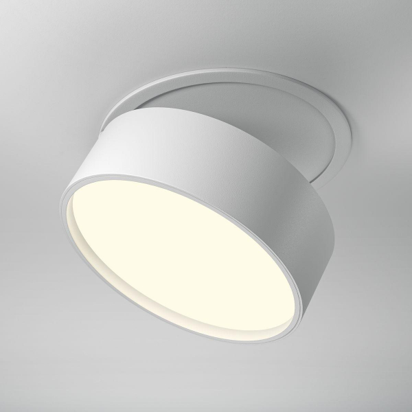 Встраиваемый светодиодный спот Maytoni Technical Onda DL024-18W3K-W Встраиваемый светодиодный спот Maytoni Technical Onda DL024-18W3K-W