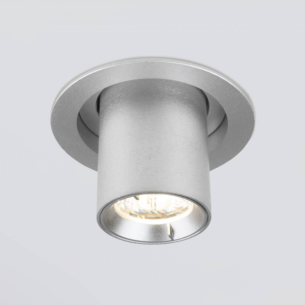 Встраиваемый светодиодный спот Elektrostandard 9917 LED 10W 4200K серебро a052450 Встраиваемый светодиодный спот Elektrostandard 9917 LED 10W 4200K серебро a052450