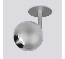 Встраиваемый светодиодный спот Elektrostandard Ball 9926 LED 12W 4200K серебро a053739