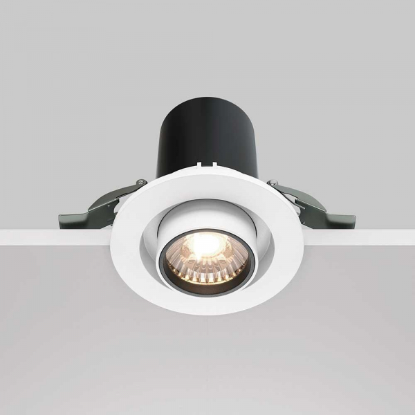 Встраиваемый светодиодный спот Maytoni Technical Hidden DL045-01-10W4K-W Встраиваемый светодиодный спот Maytoni Technical Hidden DL045-01-10W4K-W