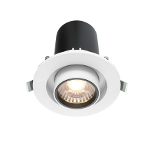 Встраиваемый светодиодный спот Maytoni Technical Hidden DL045-01-10W4K-W