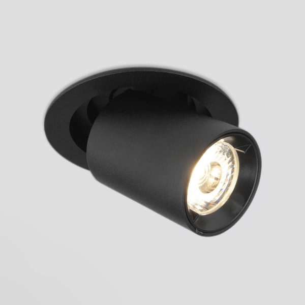 Встраиваемый светодиодный спот Elektrostandard 9917 LED 10W 4200K черный матовый a052449 Встраиваемый светодиодный спот Elektrostandard 9917 LED 10W 4200K черный матовый a052449