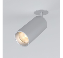 Встраиваемый светодиодный спот Elektrostandard Diffe 25066/Led серебряный a058212