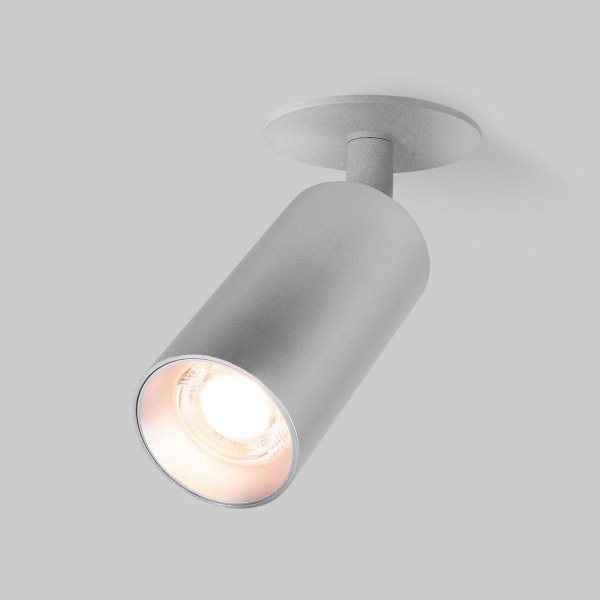 Встраиваемый светодиодный спот Elektrostandard Diffe 25039/Led серебряный a058219 Встраиваемый светодиодный спот Elektrostandard Diffe 25039/Led серебряный a058219